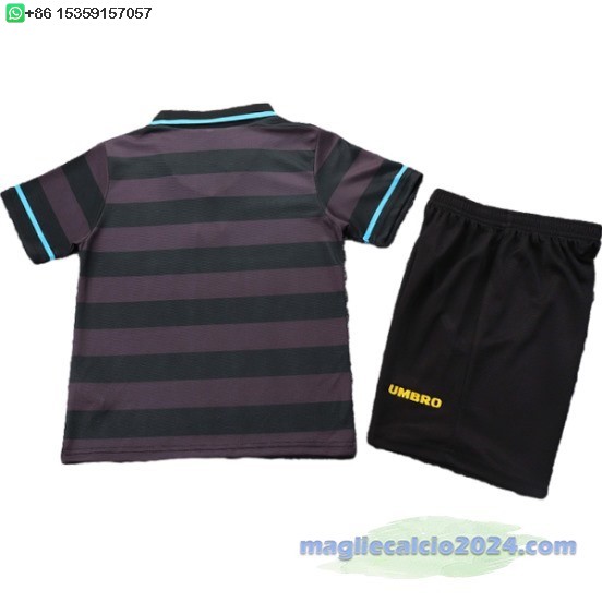 Terza Conjunto De Bambino Inter Milán Retro 1997 1998 Poco Prezzo