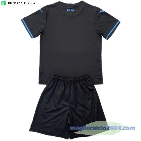 Terza Conjunto De Bambino Lazio 2024 2025 Nero Poco Prezzo