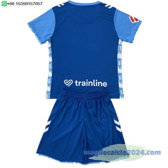 Terza Conjunto De Bambino Real Betis 2024 2025 Blu Poco Prezzo