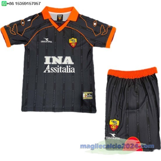 Terza Conjunto De Bambino Roma Retro 1999 2000 Poco Prezzo