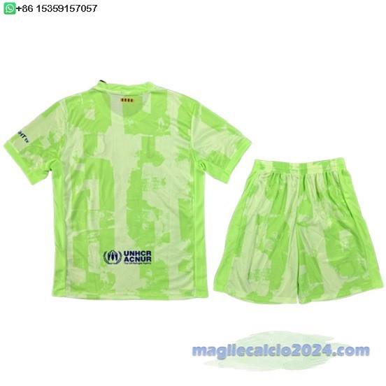 Terza Conjunto De Uomo Barcelona 2024 2025 I Verde Poco Prezzo
