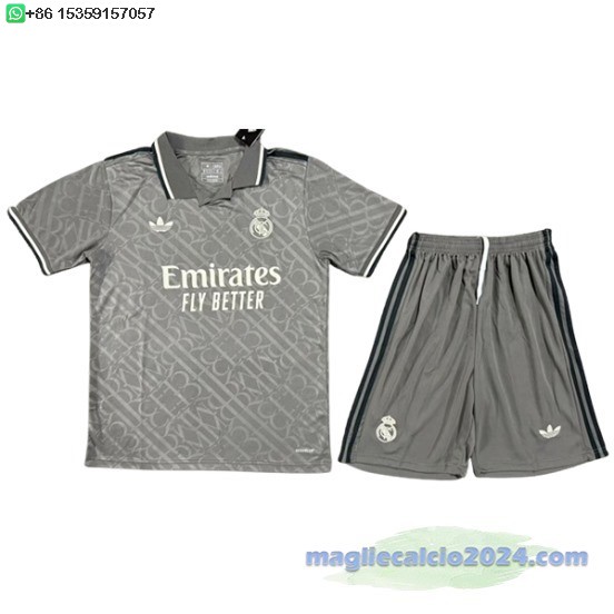Terza Conjunto De Uomo Real Madrid 2024 2025 Nero Poco Prezzo