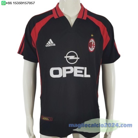 Terza Maglia AC Milan Retro 2000 2001 Poco Prezzo