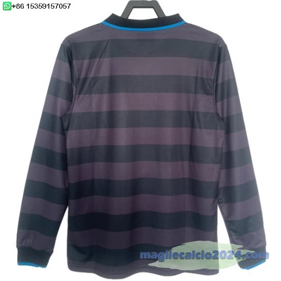 Terza Manica lunga Inter Milán Retro 1997 1998 Poco Prezzo