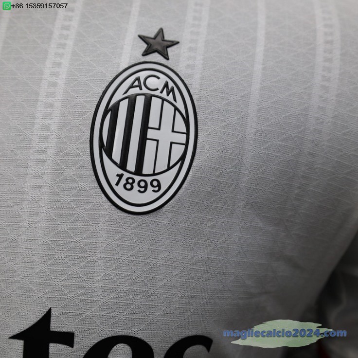 Thailandia Away Giocatori Maglia AC Milan 2024 2025 Poco Prezzo