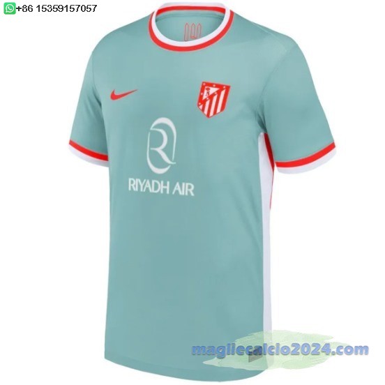 Thailandia Away Maglia Atletico Madrid 2024 2025 Verde Poco Prezzo