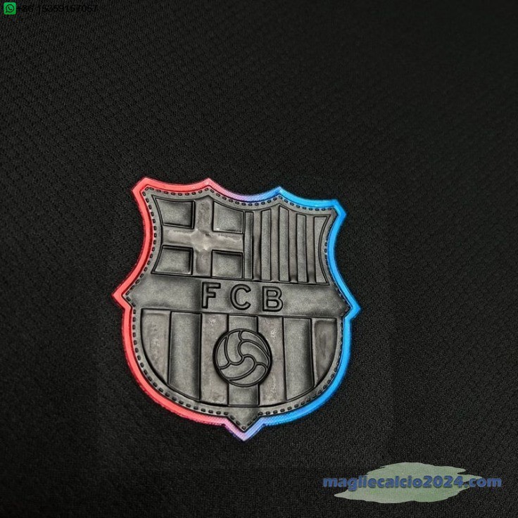 Thailandia Away Maglia Barcelona 2024 2025 Nero I Rosso Poco Prezzo