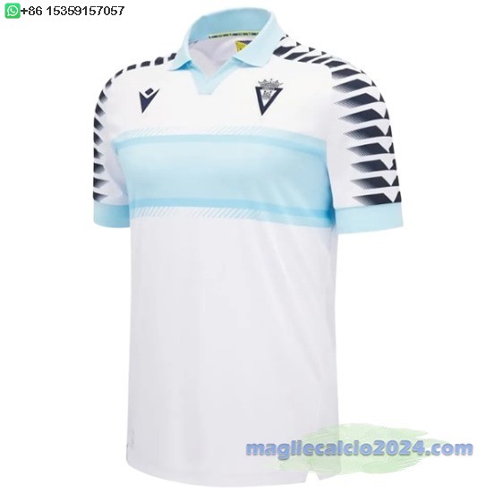 Thailandia Away Maglia Cádiz 2024 2025 Bianco Poco Prezzo
