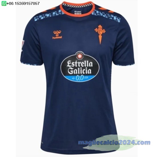 Thailandia Away Maglia Celta de Vigo 2024 2025 Blu Navy Poco Prezzo