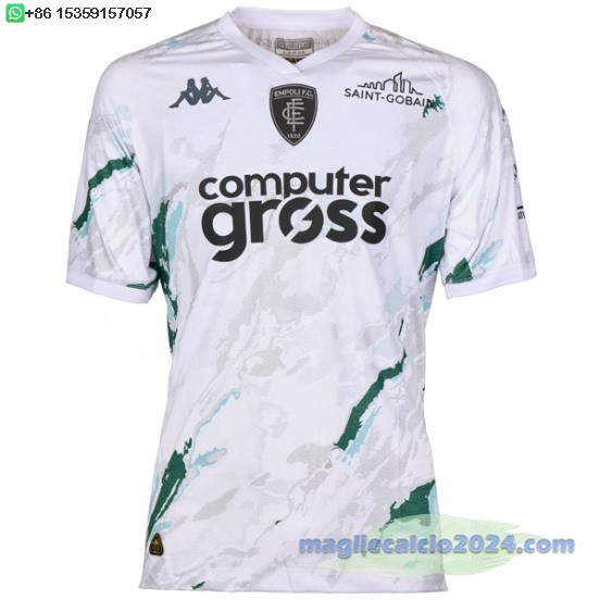 Thailandia Away Maglia Empoli 2024 2025 Bianco Poco Prezzo