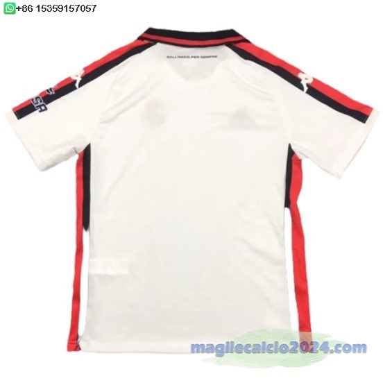 Thailandia Away Maglia Genoa 2024 2025 Bianco Poco Prezzo