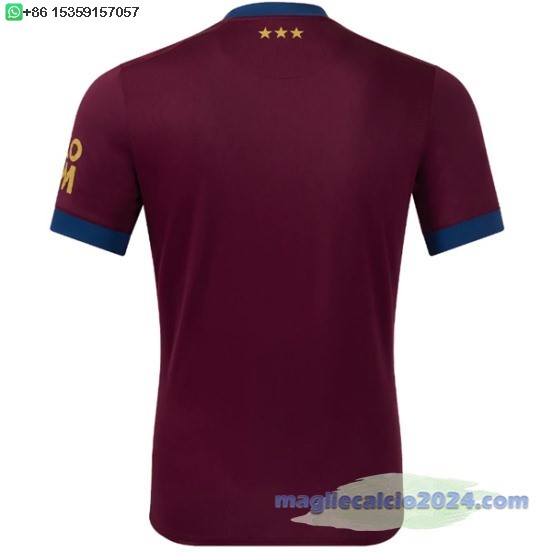 Thailandia Away Maglia Ipswich Town 2024 2025 Rosso Poco Prezzo