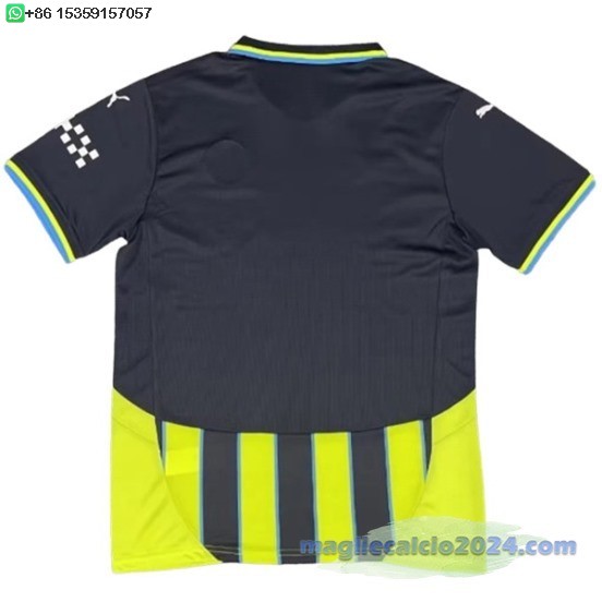 Thailandia Away Maglia Manchester City 2024 2025 Verde Poco Prezzo