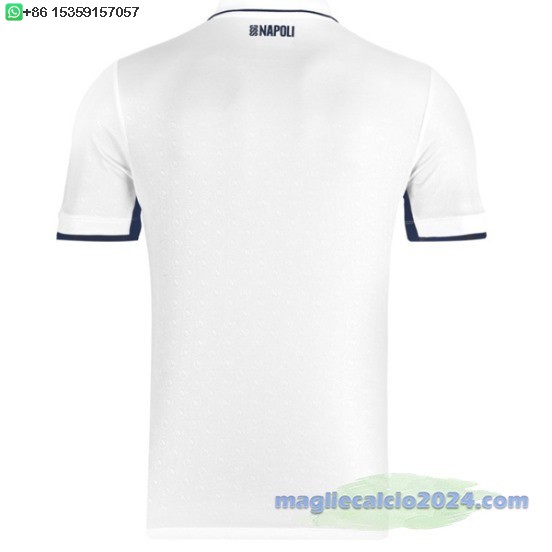 Thailandia Away Maglia Napoli 2024 2025 Bianco Poco Prezzo