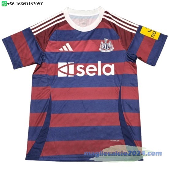 Thailandia Away Maglia Newcastle United 2024 2025 Rosso Poco Prezzo