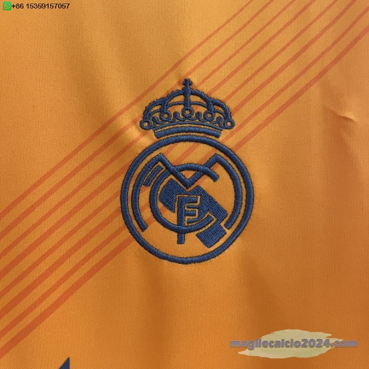 Thailandia Away Maglia Real Madrid 2024 2025 Arancione Poco Prezzo