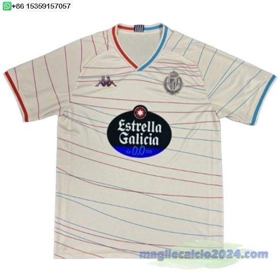 Thailandia Away Maglia Real Valladolid 2024 2025 Giallo Poco Prezzo