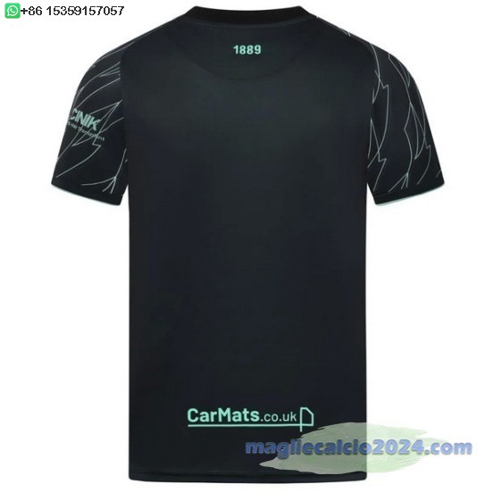 Thailandia Away Maglia Sheffield United 2024 2025 Nero Poco Prezzo