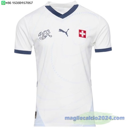 Thailandia Away Maglia Svizzera 2024 Poco Prezzo