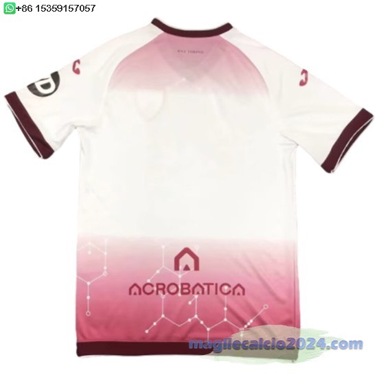 Thailandia Away Maglia Torino 2024 2025 Bianco I Rosso Poco Prezzo