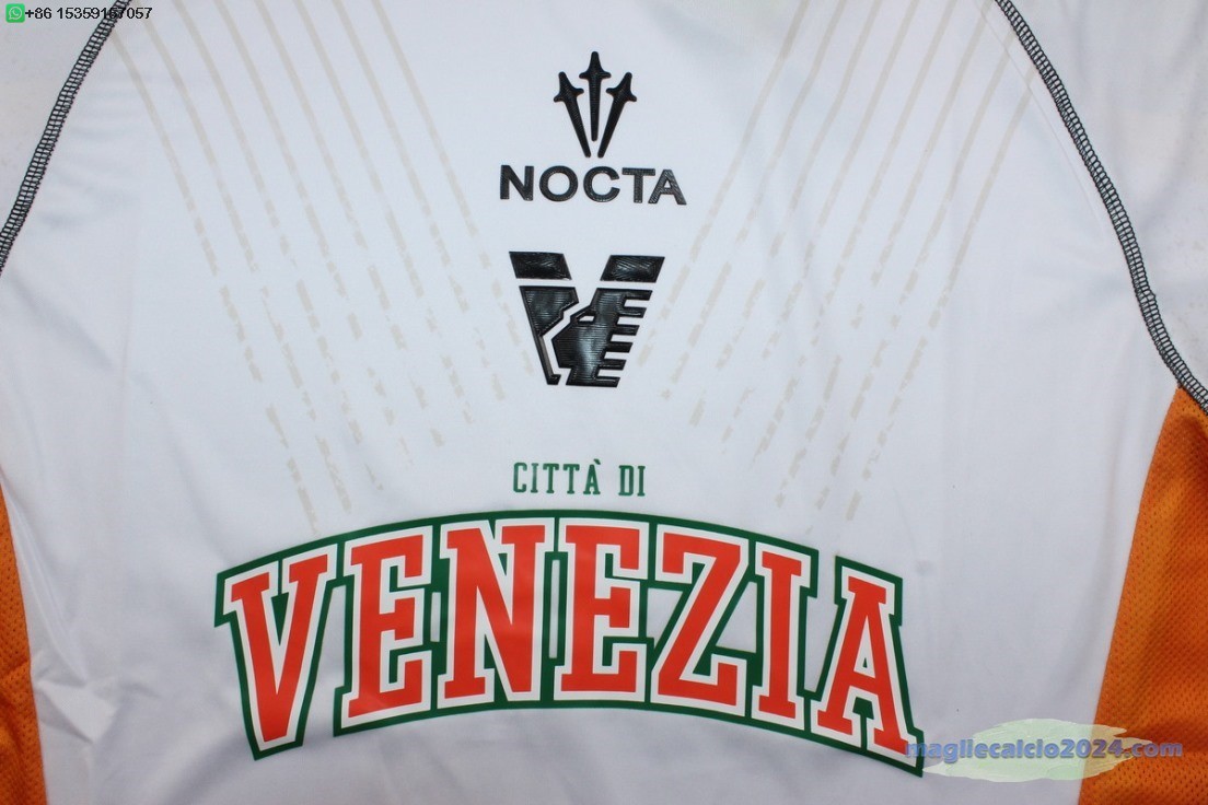 Thailandia Away Maglia Venezia 2024 2025 Bianco Poco Prezzo