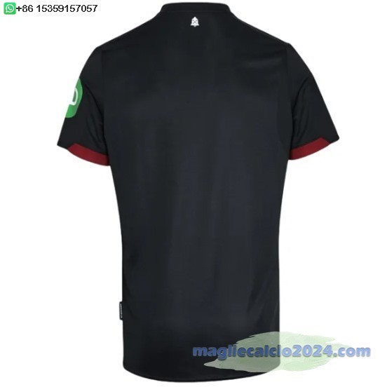 Thailandia Away Maglia West Ham United 2024 2025 Nero Poco Prezzo
