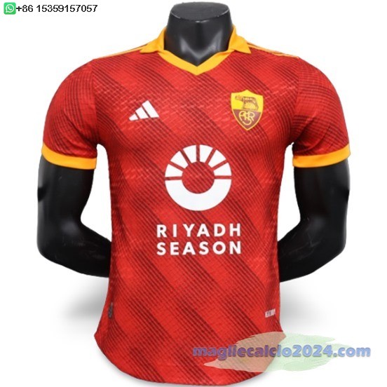 Thailandia Fourth Giocatori Maglia As Roma 2023 2024 Poco Prezzo