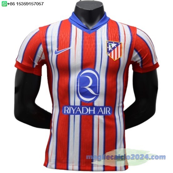 Thailandia Home Giocatori Maglia Atletico Madrid 2024 2025 Rosso Poco Prezzo