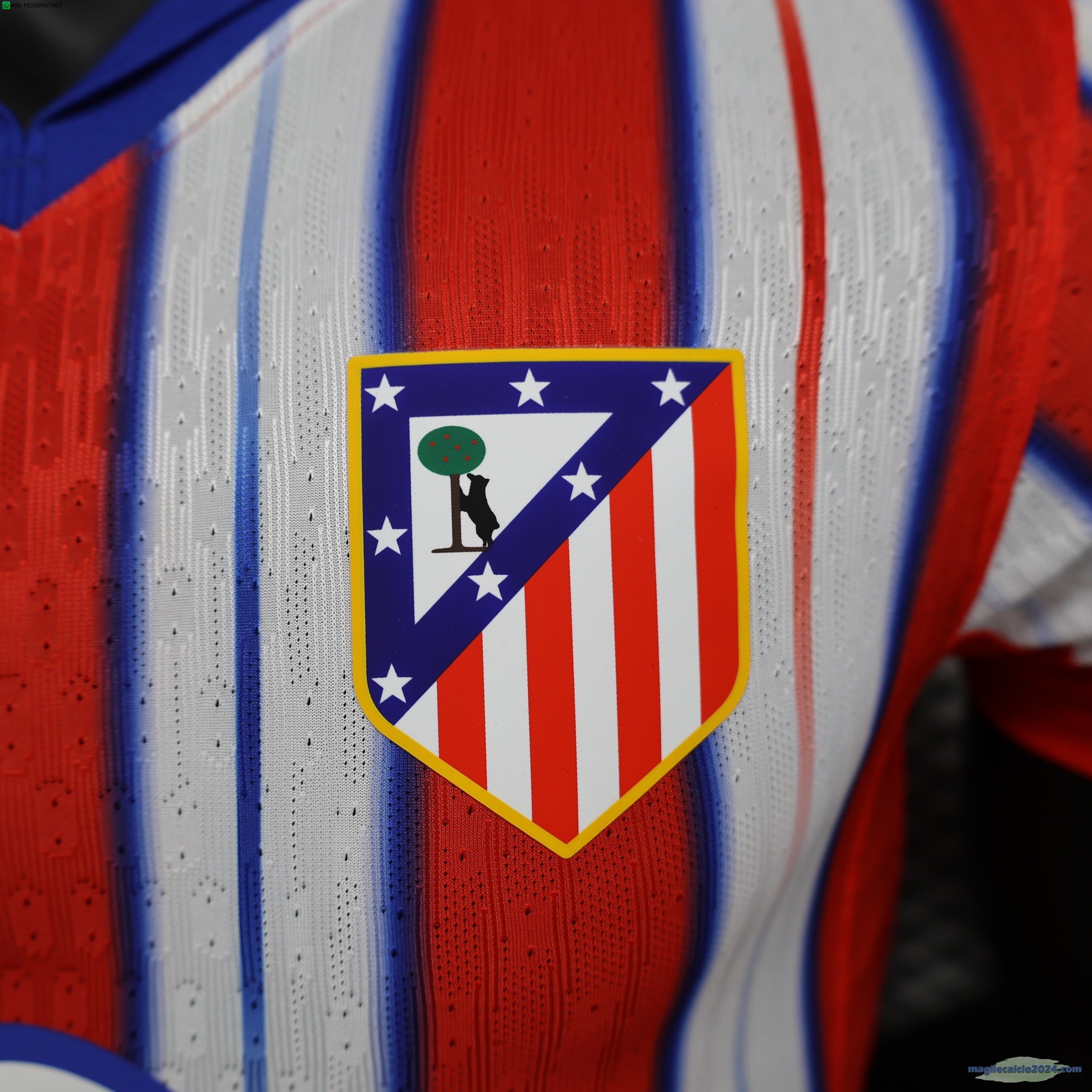 Thailandia Home Giocatori Maglia Atletico Madrid 2024 2025 Rosso Poco Prezzo