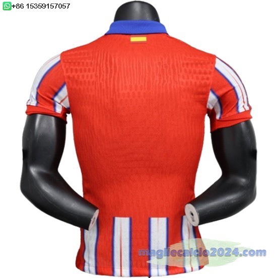 Thailandia Home Giocatori Maglia Atletico Madrid 2024 2025 Rosso Poco Prezzo