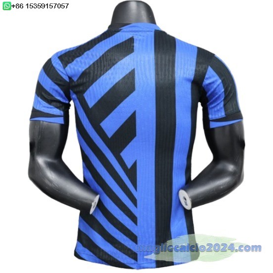 Thailandia Home Giocatori Maglia Inter Milán 2024 2025 Blu I Nero Poco Prezzo