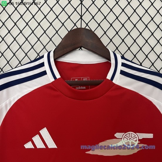 Thailandia Home Maglia Arsenal 2024 2025 Rosso Poco Prezzo