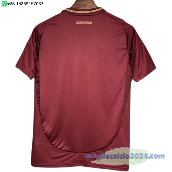 Thailandia Home Maglia As Roma 2024 2025 Rosso Poco Prezzo