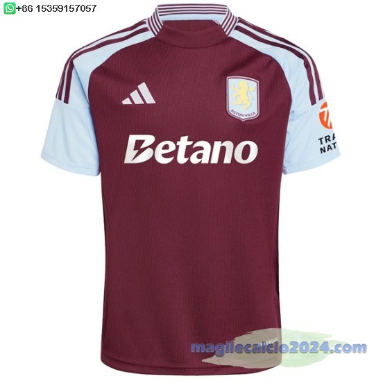 Thailandia Home Maglia Aston Villa 2024 2025 Poco Prezzo