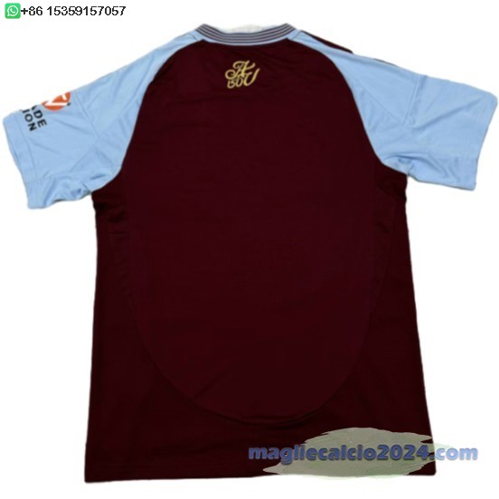 Thailandia Home Maglia Aston Villa 2024 2025 Poco Prezzo