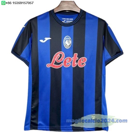Thailandia Home Maglia Atalanta BC 2024 2025 Blu Poco Prezzo