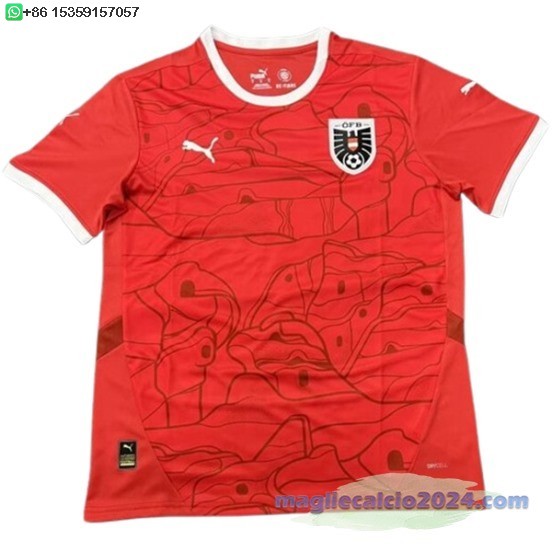 Thailandia Home Maglia Austria 2024 Poco Prezzo