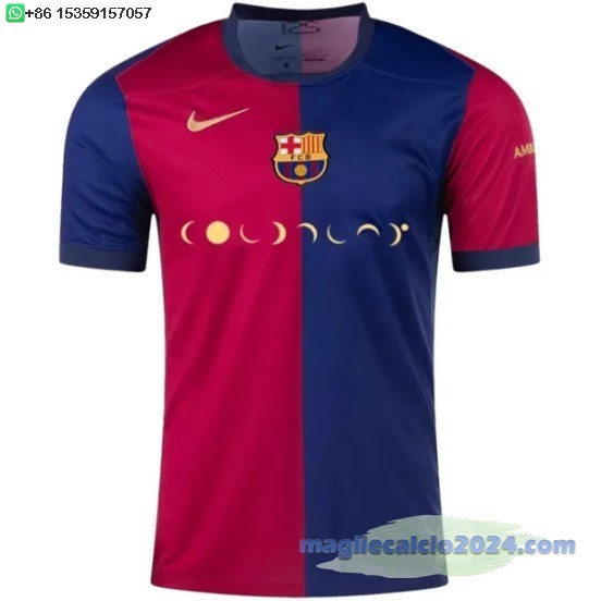 Thailandia Home Maglia Barcelona 2024 2025 Blu II Rosso Poco Prezzo