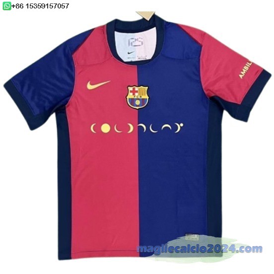 Thailandia Home Maglia Barcelona 2024 2025 Blu II Rosso Poco Prezzo