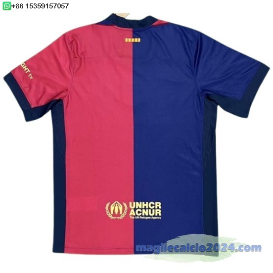 Thailandia Home Maglia Barcelona 2024 2025 Blu II Rosso Poco Prezzo