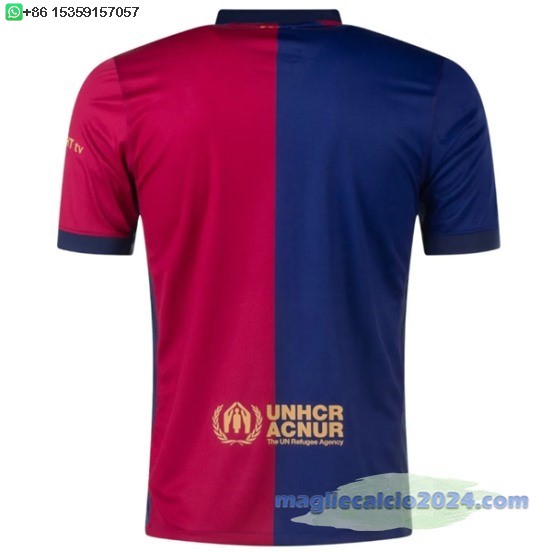 Thailandia Home Maglia Barcelona 2024 2025 Blu I Rosso Poco Prezzo