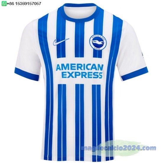 Thailandia Home Maglia Brighton 2024 2025 Blu Poco Prezzo
