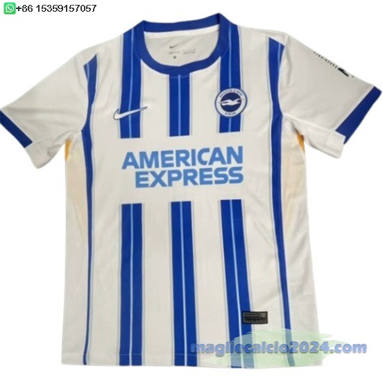 Thailandia Home Maglia Brighton 2024 2025 Blu Poco Prezzo