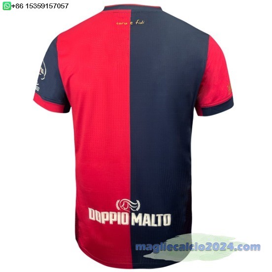 Thailandia Home Maglia Cagliari 2024 2025 Rosso Poco Prezzo