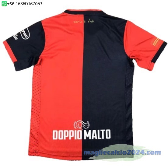 Thailandia Home Maglia Cagliari 2024 2025 Rosso Poco Prezzo