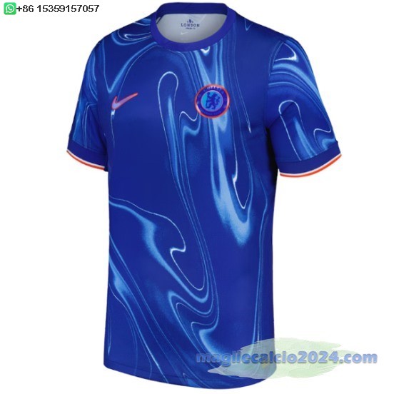 Thailandia Home Maglia Chelsea 2024 2025 Blu Poco Prezzo