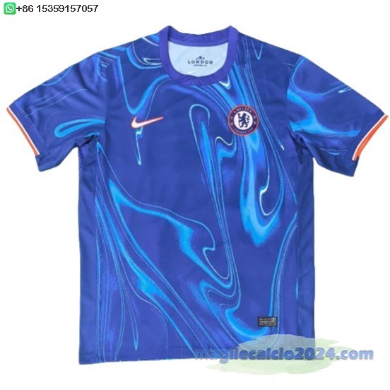 Thailandia Home Maglia Chelsea 2024 2025 Blu Poco Prezzo