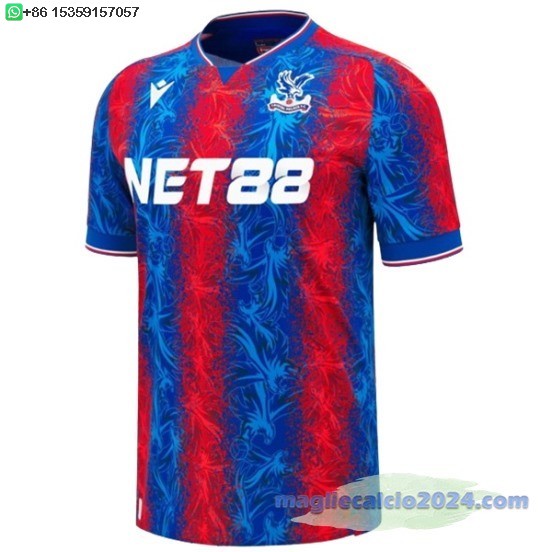 Thailandia Home Maglia Crystal Palace 2024 2025 Blu Rosso Poco Prezzo