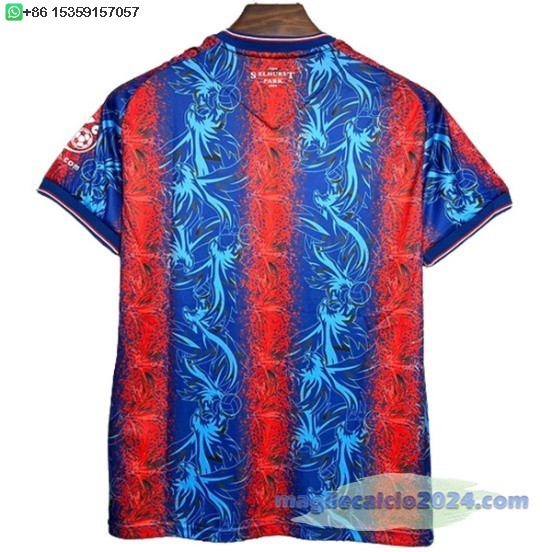 Thailandia Home Maglia Crystal Palace 2024 2025 Blu Rosso Poco Prezzo