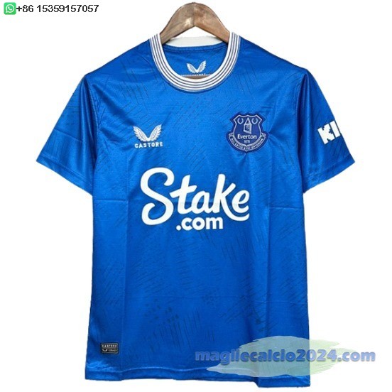 Thailandia Home Maglia Everton 2024 2025 Blu Poco Prezzo